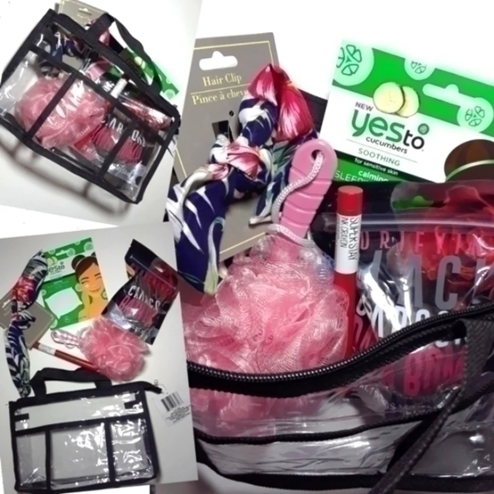 Vacay Floral Wash Tote Bundle